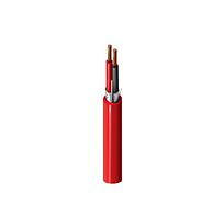 Cable Sistema Alarma contra Incendio 2 x 18AWG, conductor de cobre solido, aislamiento Polipropileno, cubierta PVC color rojo, 300V, 75°C, Riser FPLR - BELDEN