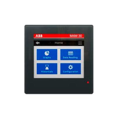 M4M 30 MODBUS Analizador de red, 4 salidas programables, Bluetooth and Modbus RTU
