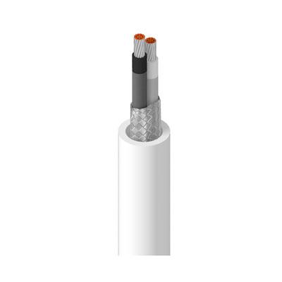 Cable electrónico Belden, 2 #16 PVC/NY SHLD PVC color blanco - 9952 0091000