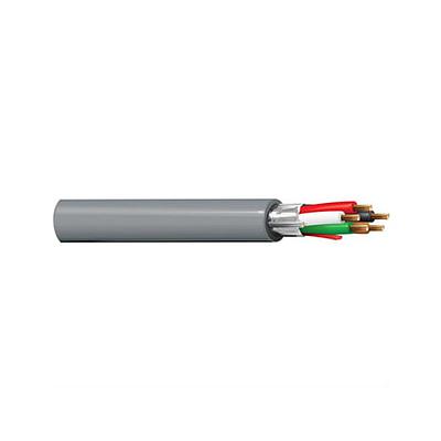 Security &amp; Sound Cable, Riser-CMR, 5-18 AWG stranded bare copper conductors with polypropylene insulation, Beldfoil® shield and PVC jacket with ripcord