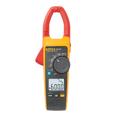 FLUKE Pinza amperimétrica de verdadero valor eficaz de CA/CC 375 FC - FLUKE-375 FC