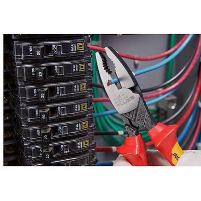 Pinzas universales para instaladores de líneas, 200 mm, 8 pulgadas, 1000 V