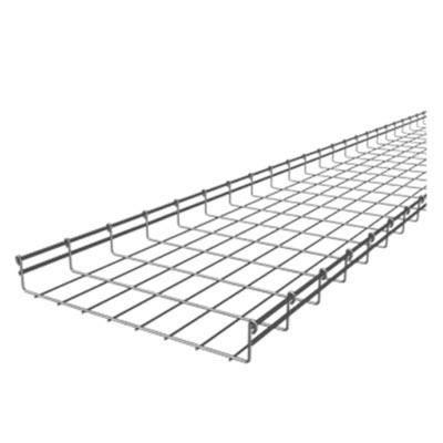 CHAROFIL Charola tipo malla, 3Mts, 66/400 mm, hasta 420 cables Cat6, Acabado Electro Zinc - MG50436EZ