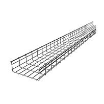 CHAROFIL Charola tipo malla, 3Mts, 116/300 mm, hasta 553 cables Cat6, Acabado Electro Zinc - MG50445EZ