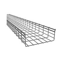 Charola tipo malla 150/300 mm ancho, tramo 3 m inmersión en caliente