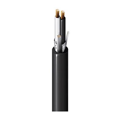 BELDEN Cable 4 pares 16 AWG, PVC-Nylon, blindaje 100%, TC-ER 600 V, chaqueta negra, RoHS