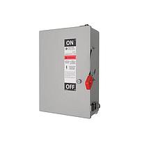 Interruptor de Seguridad sin fusibles, Servicio Pesado 3 hilos, 3 Polos, 100 Amp, 600V, Servicio exterior Nema 3R