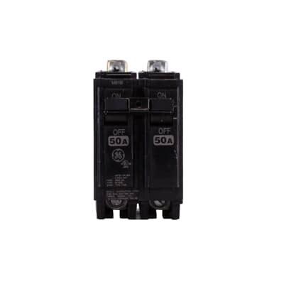 Interruptor derivado atornillable de 2 polos, 50Amp, 208V, 10kA