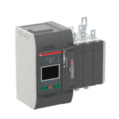 OXB100U3X4QT Transferencia Automatica ATS-TruOne 100 A, UL , Tipo: I-O-II, Open transtition, Controlador Tipo 4: Display Touch; rango de operacion 200-480Vac; 3Polos sin Neutro , (fuentes x Superior), (salida/carga) x Inferior)