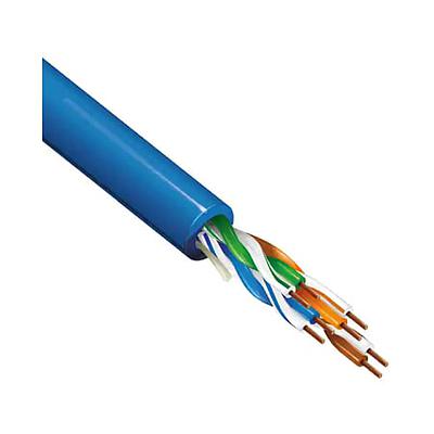 BELDEN Cable  categoria 5e UTP, 24 AWG, PVC, 100 MHz, carrete 1000 ft, RoHS