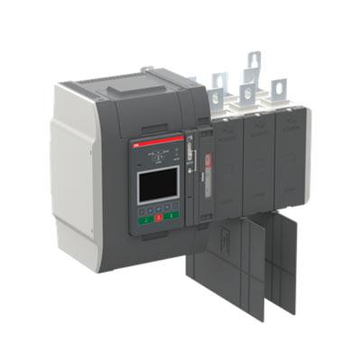 OXB400U3X3QT Transferencia Automatica ATS-TruOne 400A/400 A, UL/IEC, Tipo: I-O-II, Open transtition, Controlador Tipo 3: Display LCD; rango de operacion 200-480Vac; 3Polos sin Neutro , (fuentes x Superior), (salida/carga) x Inferior)