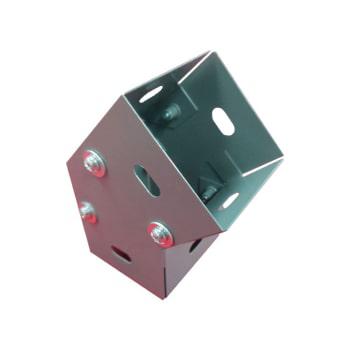 Codo horizontal de 45° 150x150mm