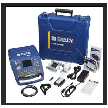 BRADY Impresora de etiquetas portátil M710 con Bluetooth y Wi-Fi y estuche rígido.