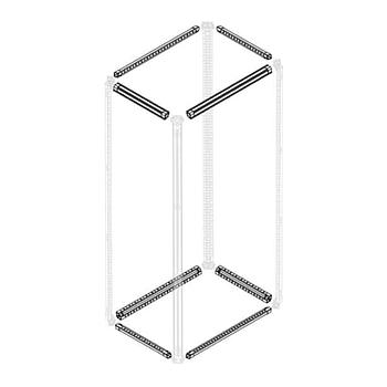 Travesaños chapa zincada a/p=300mm, 4 ud